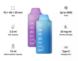 Elf Bar AF5000 - 5000 Puff - 20mg - Disposable Vape 