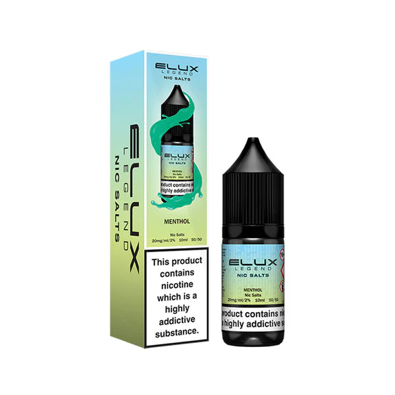 Elux - Legend - Salts - Menthol - My Vape Store UK