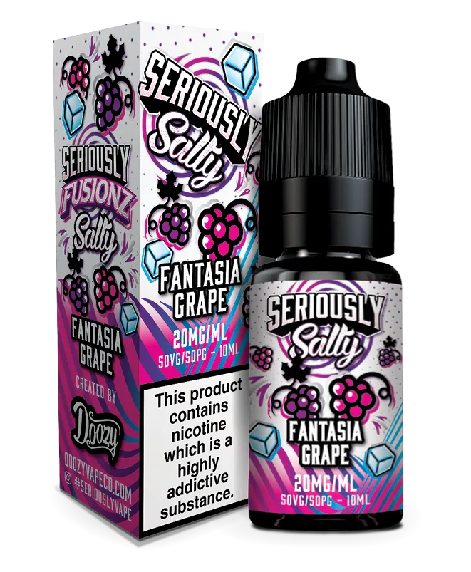 Seriously Salty - Nic Salt - Fantasia Grape 10ml 