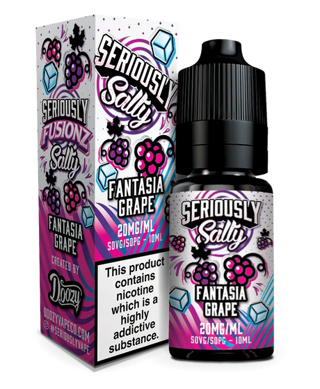 Seriously Salty - Nic Salt - Fantasia Grape 10ml 