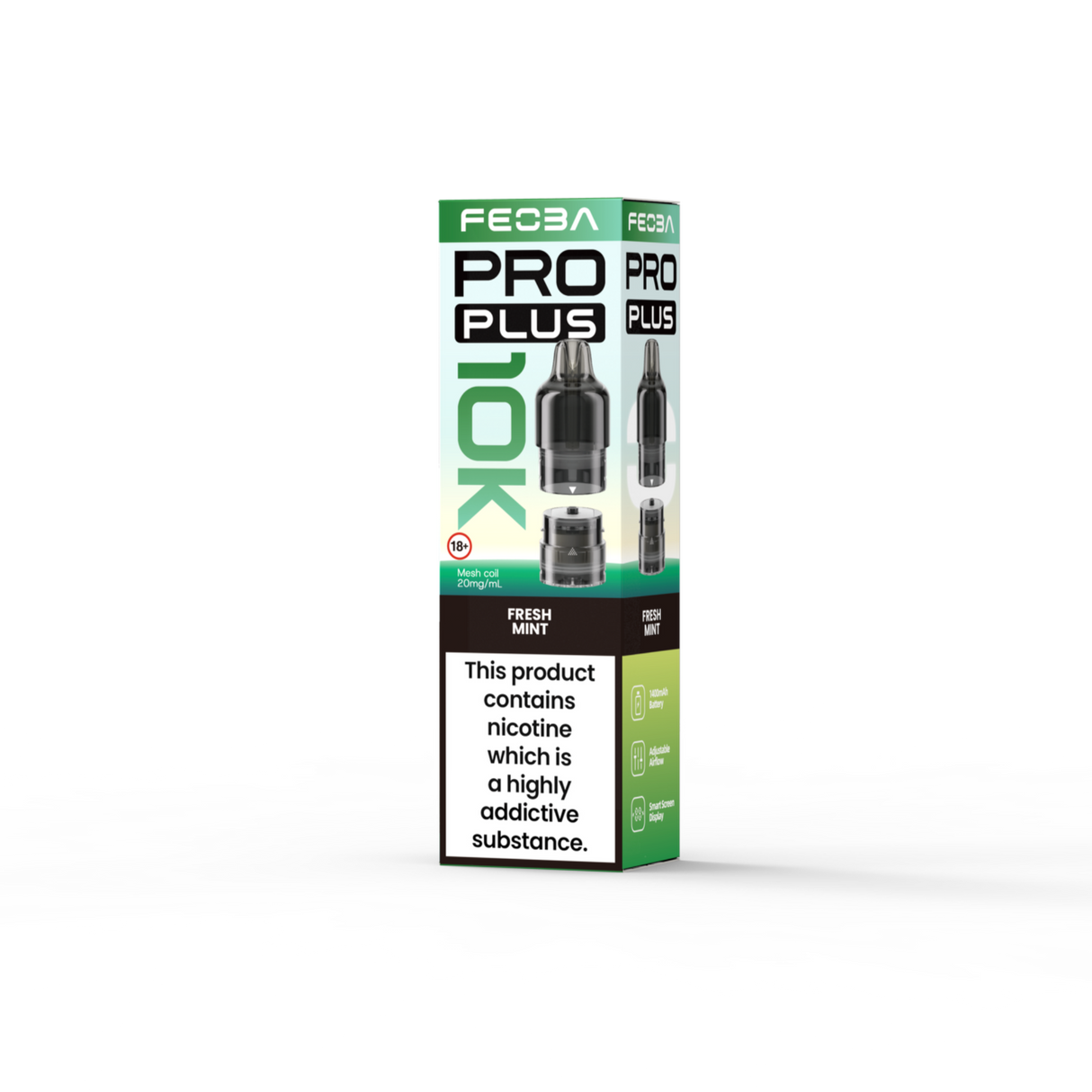 Feoba Pro Plus 10K Replacement Pods 