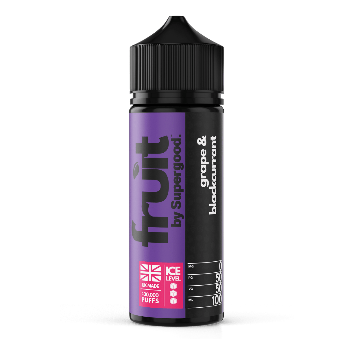 Supergood - Fruit - Grape & Blackcurrant 100ml 
