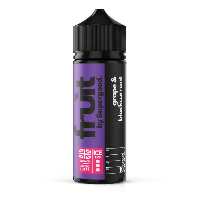 Supergood - Fruit - Grape & Blackcurrant 100ml 