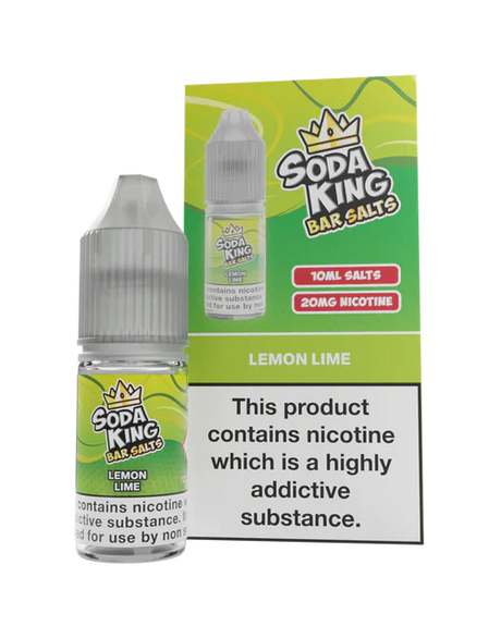 Soda King - Bar Salts - Lemon Lime - My Vape Store UK