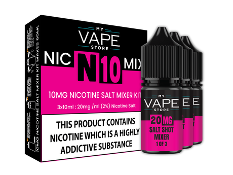 My Vape - Nix Mix Kit - 10MG Nic Salt - N10 