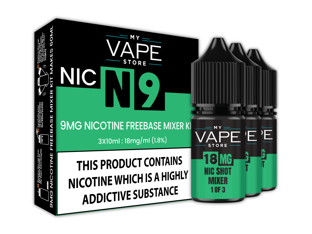 My Vape - Nix Mix Kit - 9MG Freebase - N9 