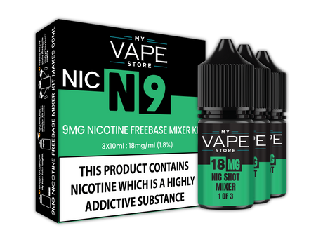 My Vape - Nix Mix Kit - 9MG Freebase - N9 