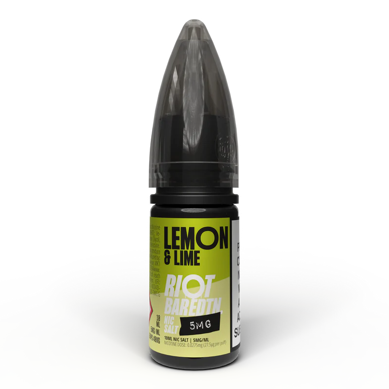 Riot Squad - BAREDTN - Lemon & Lime - 10ml - My Vape Store UK