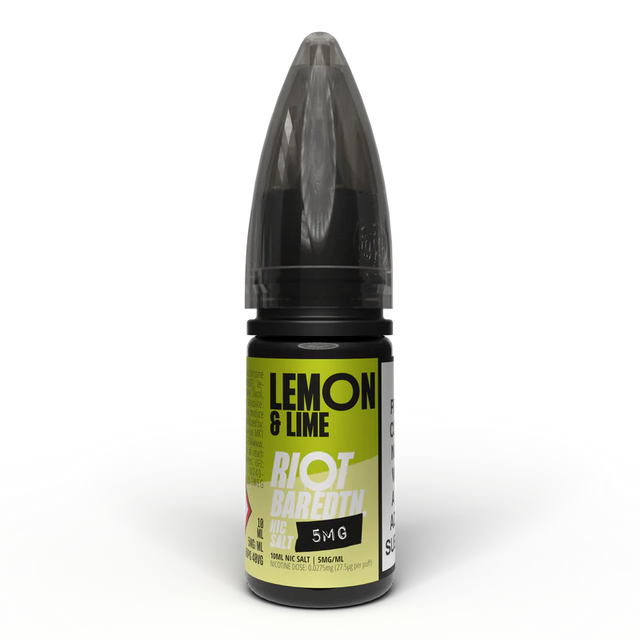 Riot Squad - BAREDTN - Lemon & Lime - 10ml - My Vape Store UK