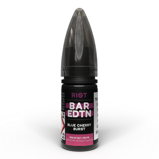 Riot Squad - BAREDTN - Blue Cherry Burst - 10ml - My Vape Store UK