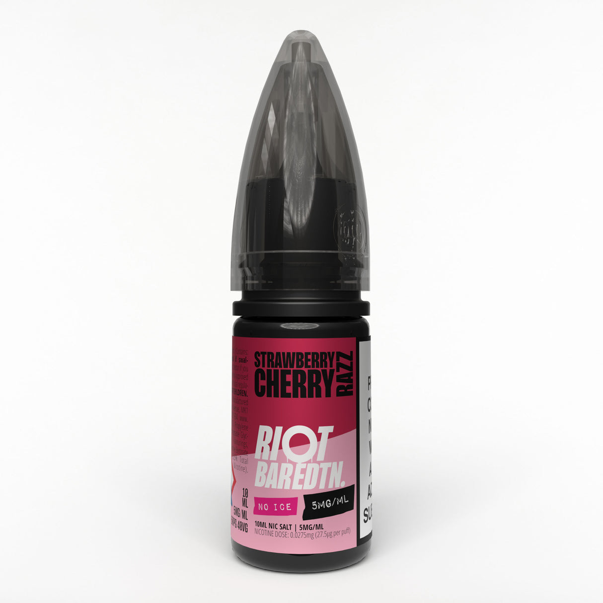 Riot Squad - BAREDTN - No Ice - Strawberry cherry razz  - 10ml