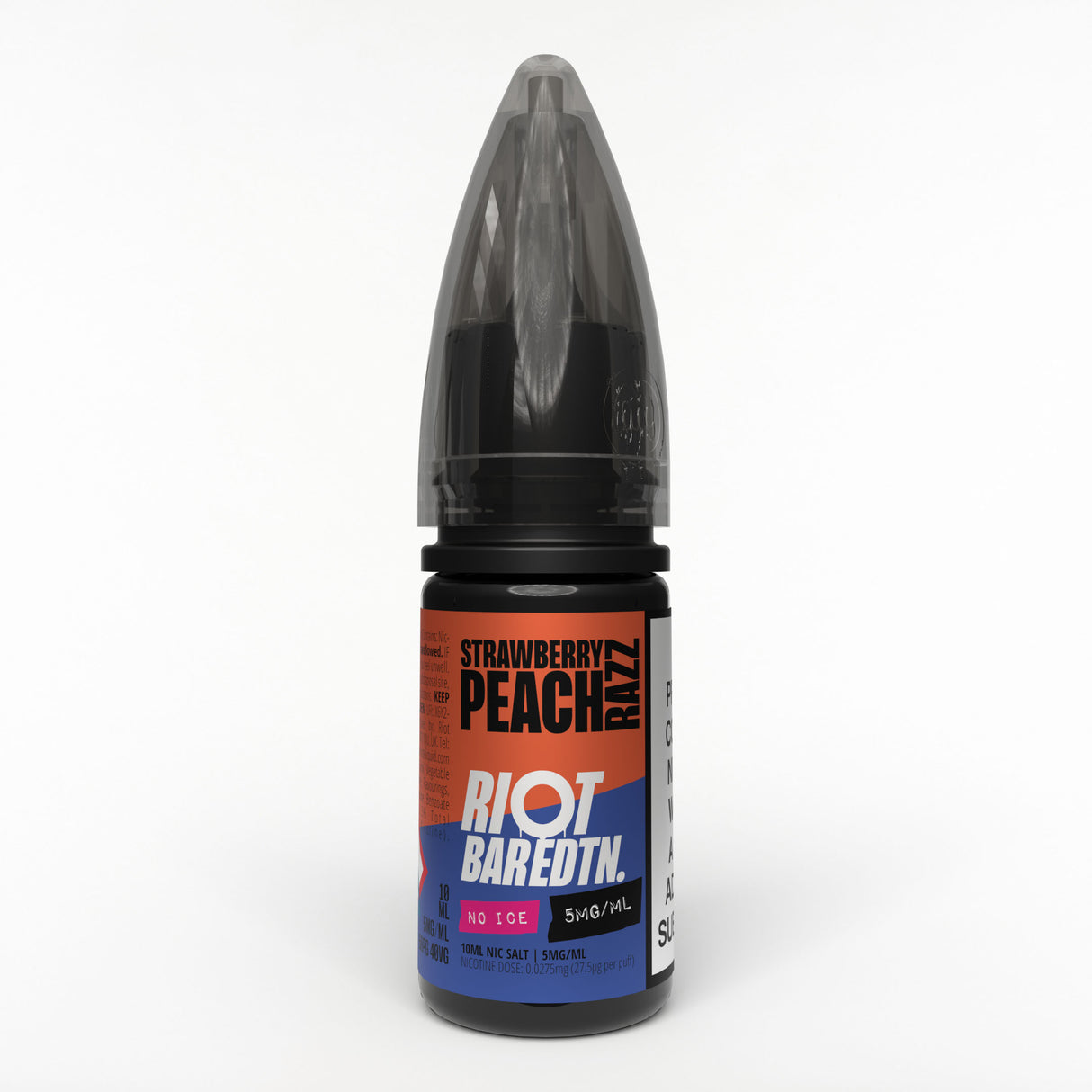 Riot Squad - BAREDTN - No Ice - Strawberry peach razz  - 10ml