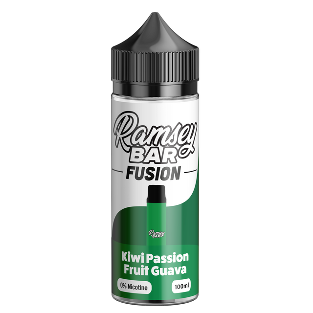 Ramsey - Bar Fusion - Kiwi Passionfruit Guava - 100ml - My Vape Store UK