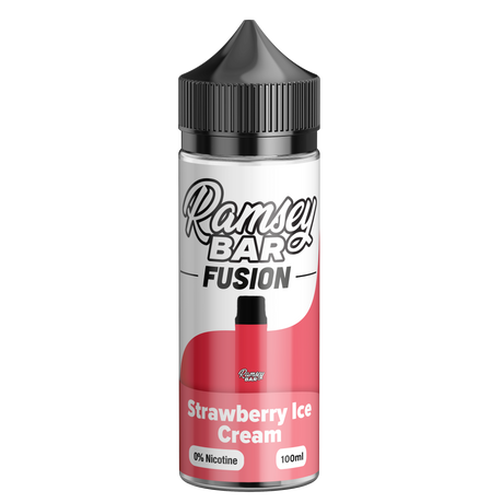 Ramsey - Bar Fusion - Strawberry Ice Cream - 100ml - My Vape Store UK