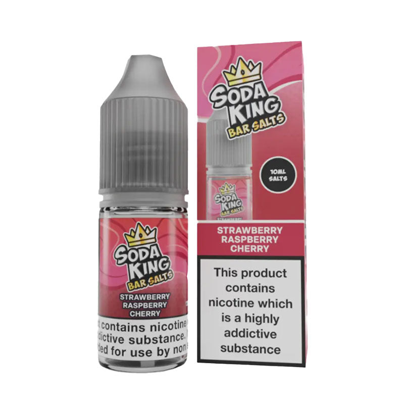 Soda King - Bar Salt - Strawberry Cherry Raspberry 