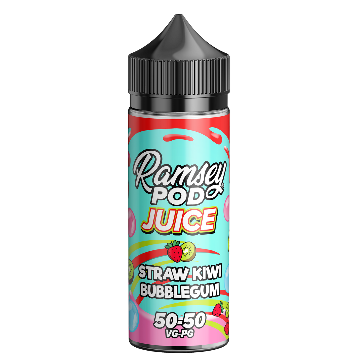 Ramsey - Pod Juice - Straw Kiwi Bubblegum - Shortfill 