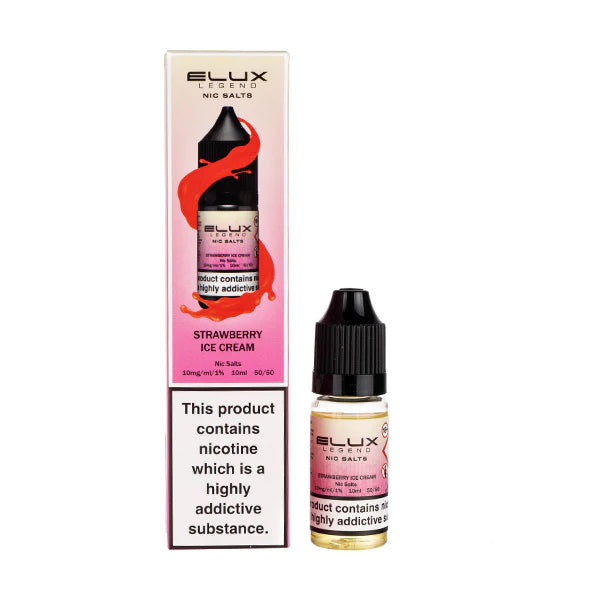 Elux - Legend - Salts - Strawberry Ice Cream - My Vape Store UK