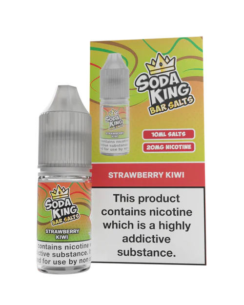 Soda King - Bar Salts - Strawberry Kiwi - My Vape Store UK