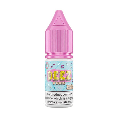 DEEZ D'Nuts - Vanilla Custard - Nic Salt - My Vape Store UK