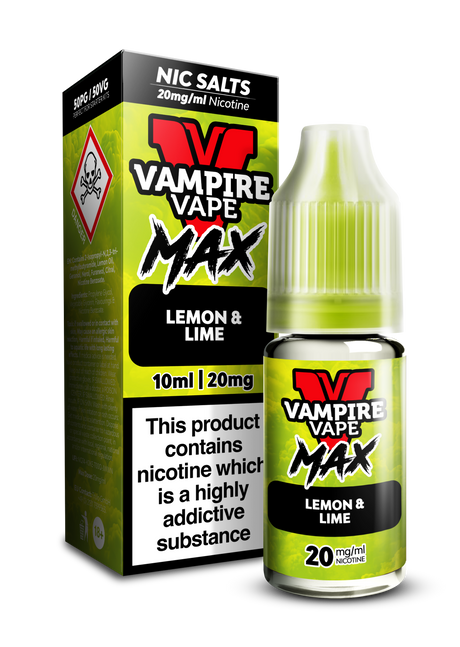 Vampire Vape Max Salts Lemon and Lime 