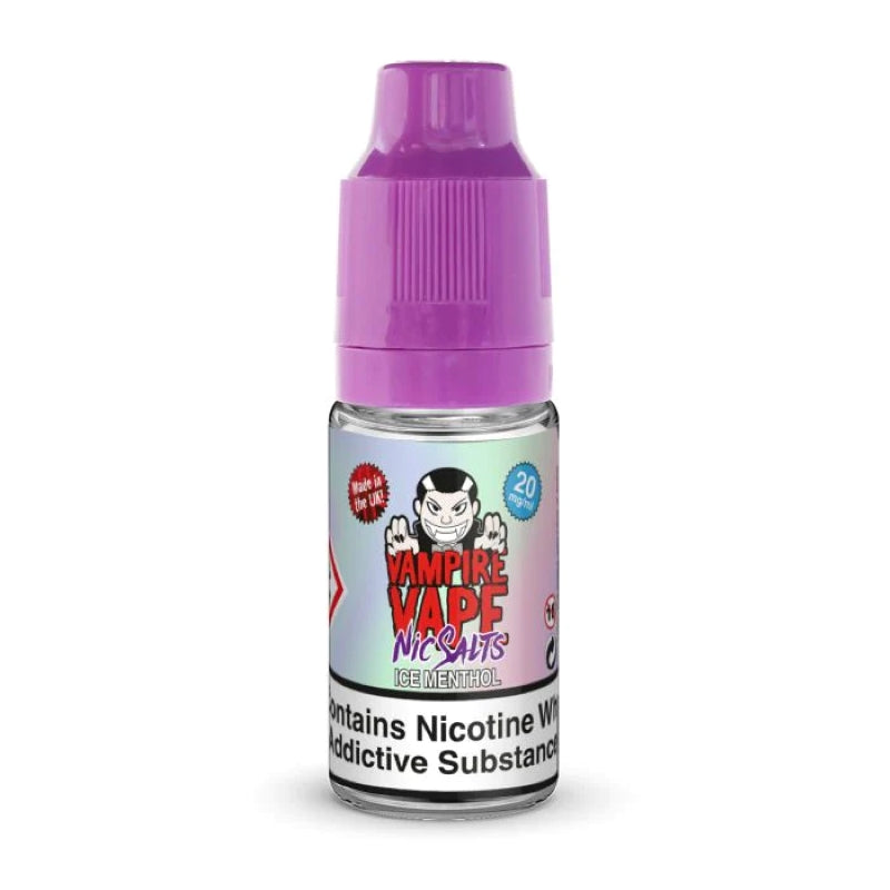 Vampire Vape - Ice Menthol - Nic Salt - 10ml - My Vape Store UK