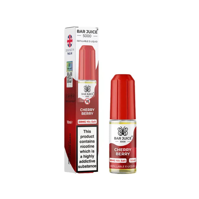 Bar Juice - Cherry Berry - Nic Salts - 10ml 