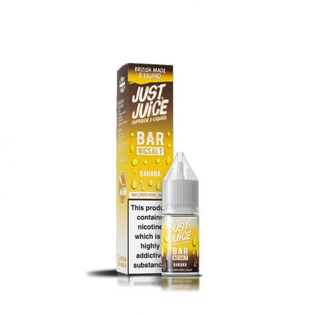 Just Juice Bar Juice - Banana -  Nic Salt - 10ml 