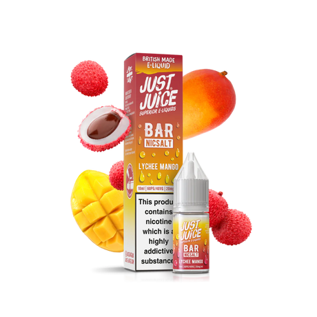 Just Juice Bar Juice - Lychee Mango - Nic Salt - 10ml 