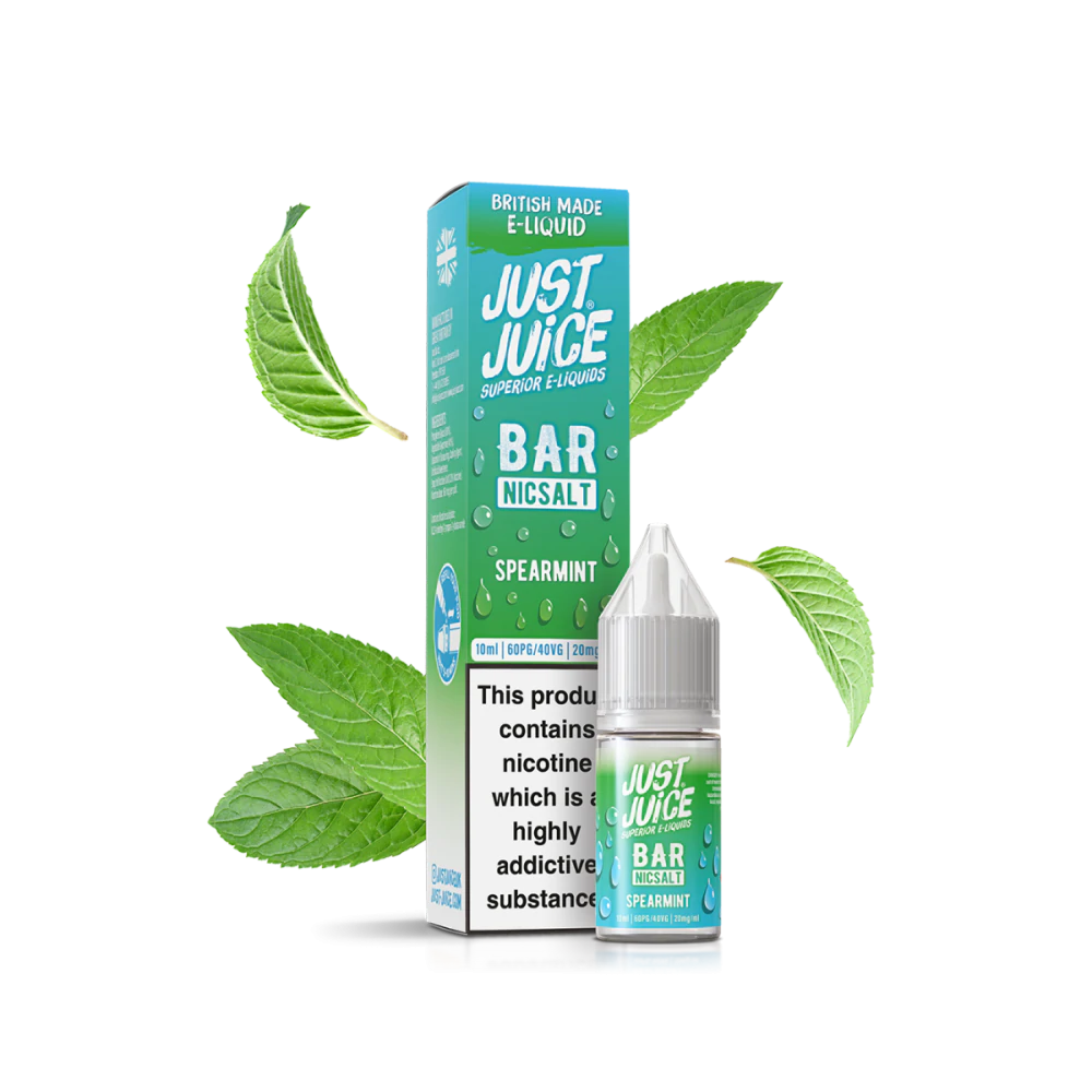 Just Juice Bar Juice - Spearmint - Nic Salt - 10ml 