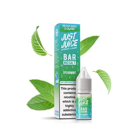 Just Juice Bar Juice - Spearmint - Nic Salt - 10ml 