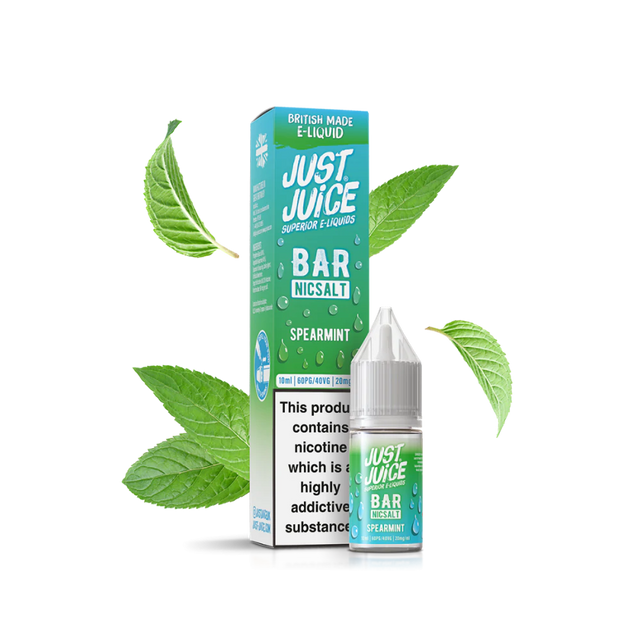 Just Juice Bar Juice - Spearmint - Nic Salt - 10ml 