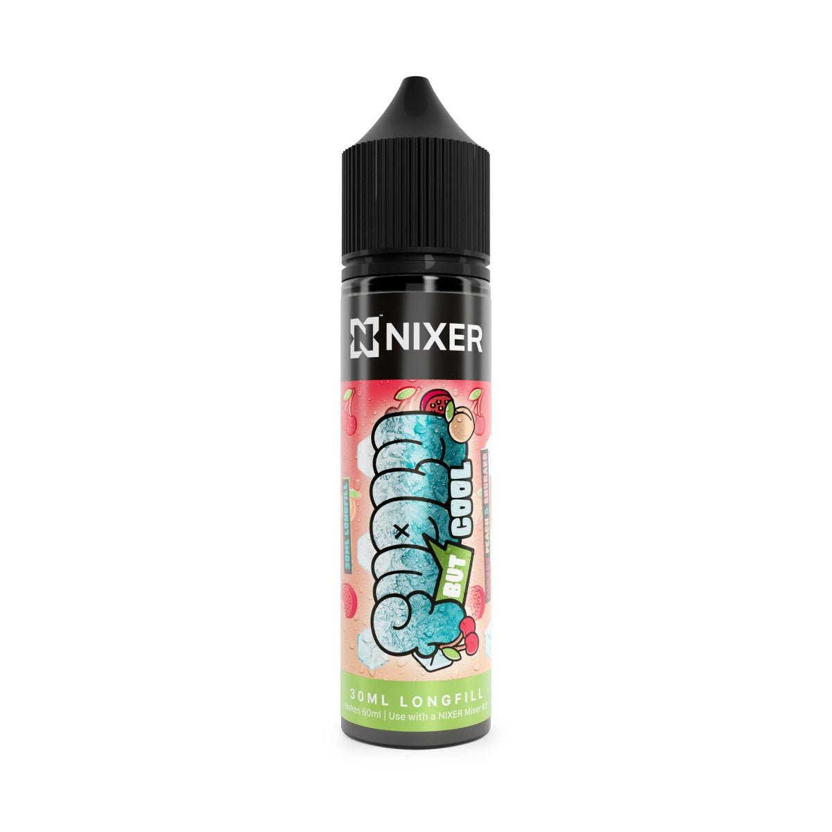 Nixer - Fugly Cherry Peach Rhubarb - 30ML Longfill