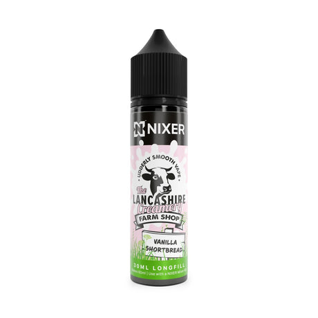 Nixer - The Lancashire Creamery - Vanilla Shortbread - 30ML Longfill 