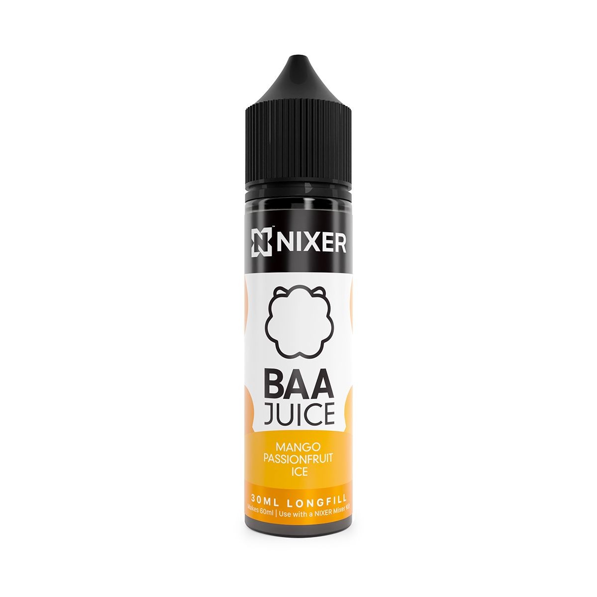 Nixer - Baa - Mango Passionfruit - 30ML Longfill