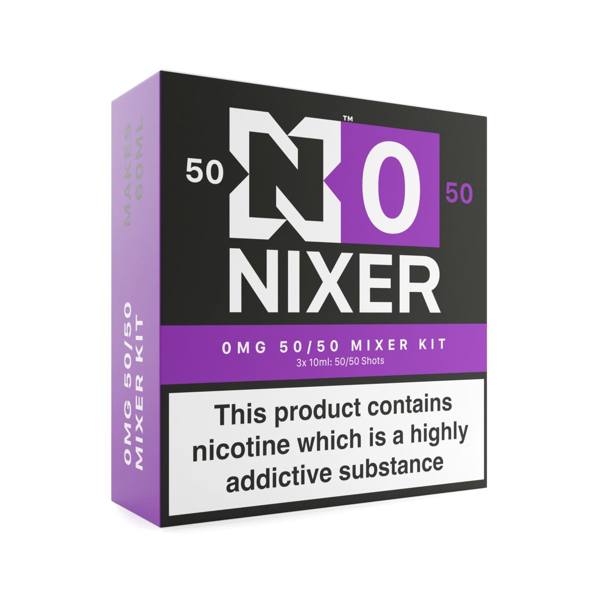 Nixer - N3 0MG Freebase 50/50 Mixer Kit