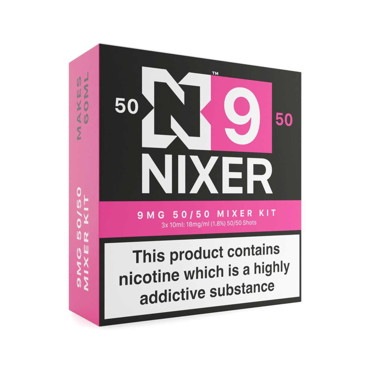 Nixer - N3 9MG Freebase 50/50 Mixer Kit