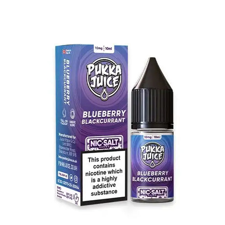 Pukka Juice Blueberry Blackcurrant Nic Salt 