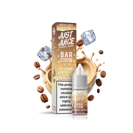 Just Juice Bar Juice - Iced Caramel Macchiato - Nic Salt - 10ml 