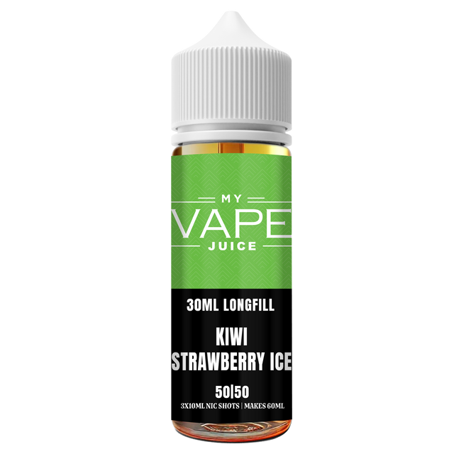 My Vape Store - Kiwi Strawberry Ice - 30ml Longfill 