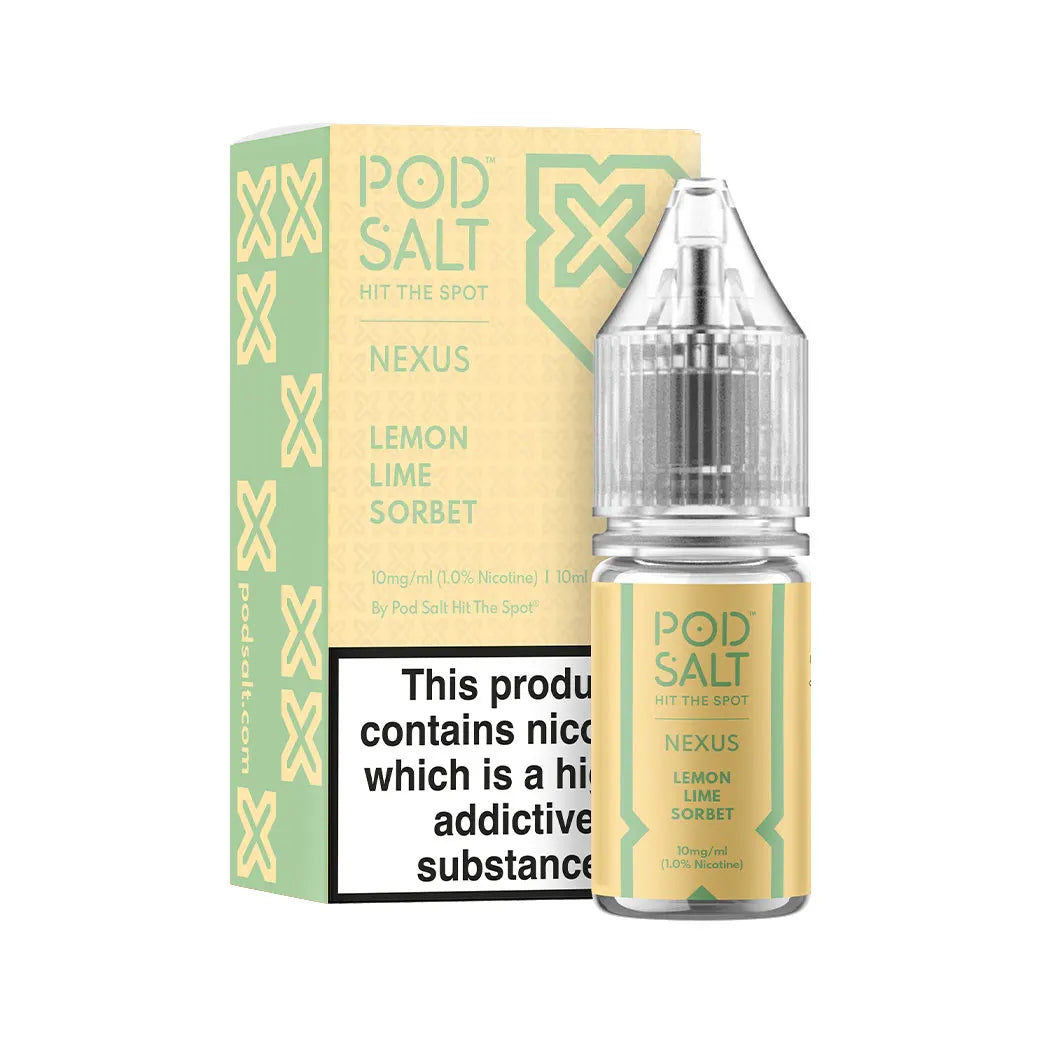 Nexus - Pod Salt - Lemon Lime Sorbet - 10ML 