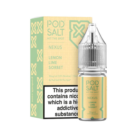 Nexus - Pod Salt - Lemon Lime Sorbet - 10ML 