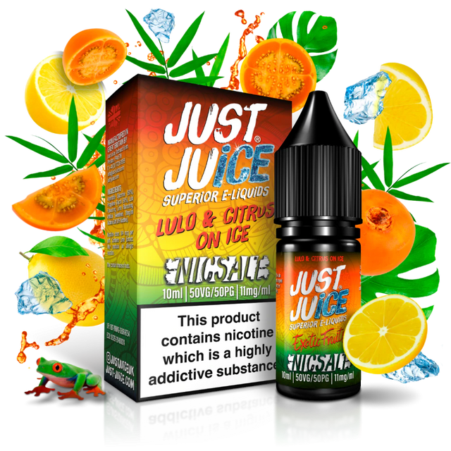 Just Juice Exotic Fruits Lulo & Citrus Nic Salt 10ml 