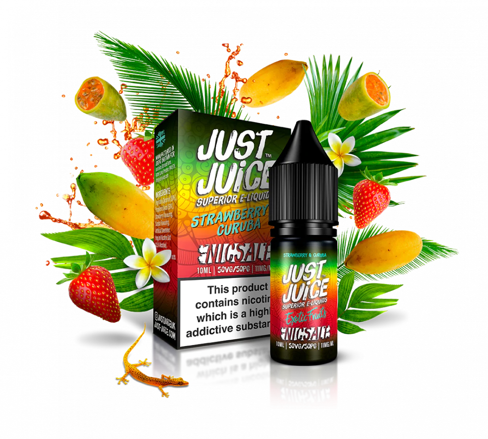 Just Juice Exotic Fruits Strawberry & Curuba Nic Salt 10ml 