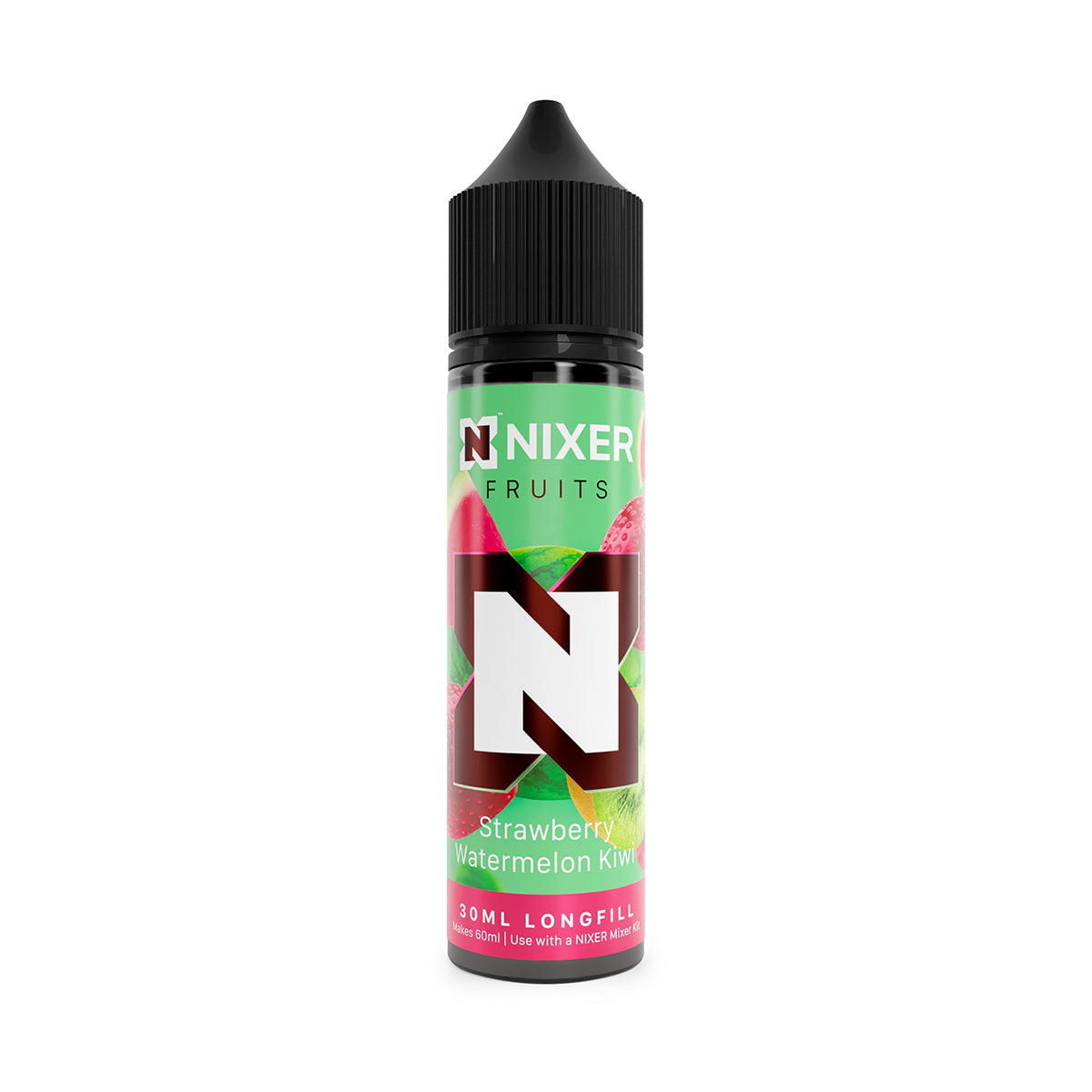 Nixer - Strawberry, Watermelon And Kiwi - 30ml Longfill 