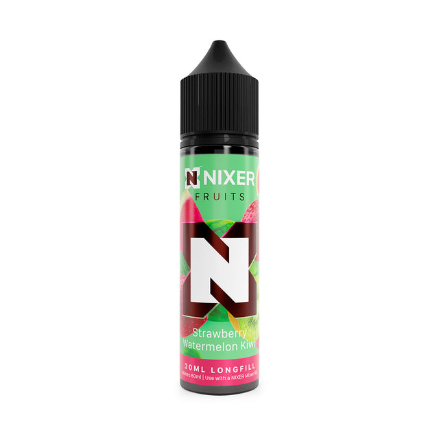 Nixer - Strawberry, Watermelon And Kiwi - 30ml Longfill 