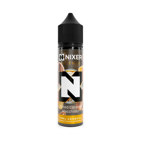 Nixer - Salted Caramel Macchiato - 30ml Longfill 