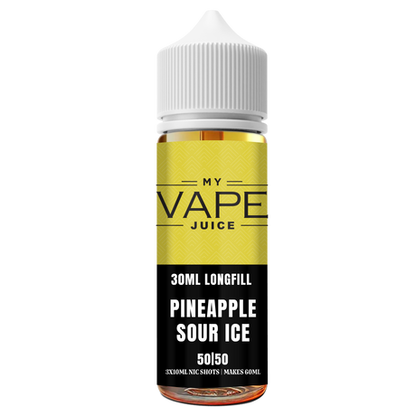 My Vape Store - Pineapple Sour Ice - 30ml Longfill 