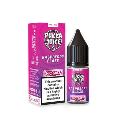 Pukka Juice Raspberry Blaze Nic Salt 