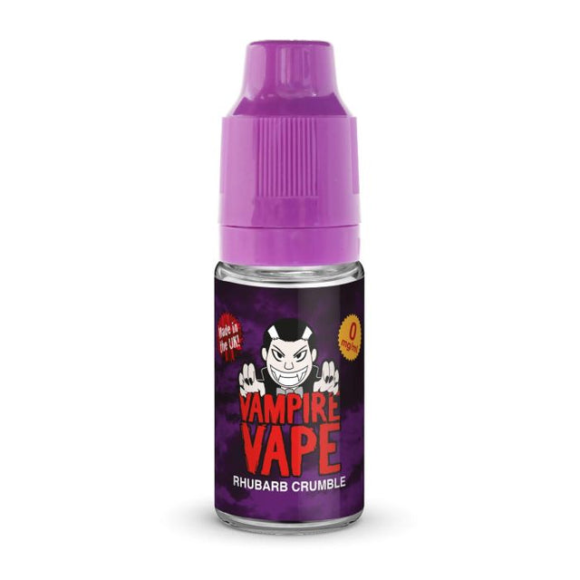 Vampire Vape - Rhubarb Crumble - 10ml - My Vape Store UK