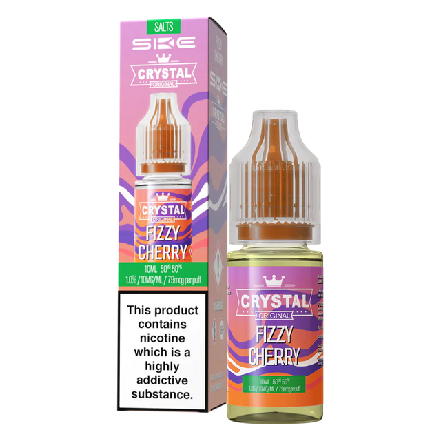 SKE Crystal V2 - Fizzy Cherry - Nic Salt - 10ml 